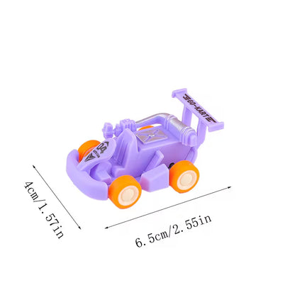 Mini Pull-Back Racing Kart Toy Car for Kids – Multiple Colors & Designs