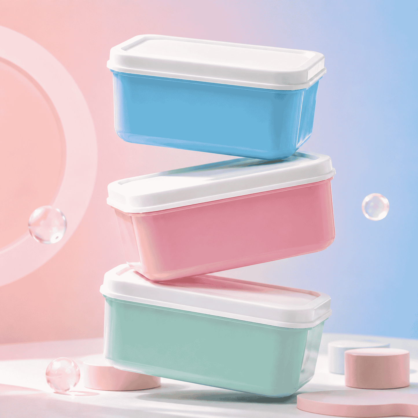 Stackable Kitchen Storage Containers