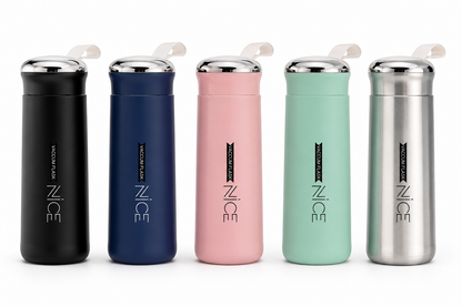 400ML Nice Portable Hot & Cold Water Bottle with Carry Strap